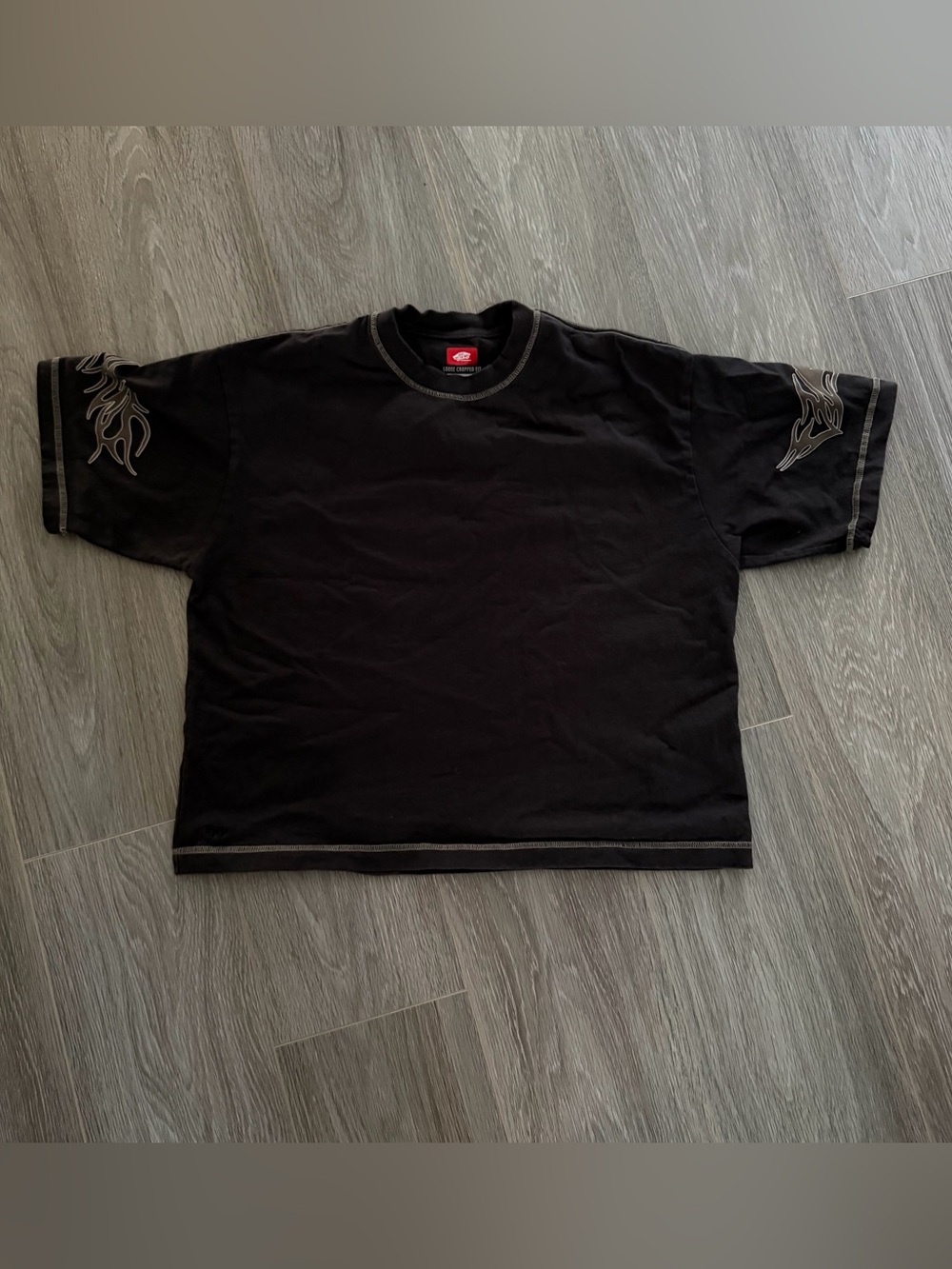 Vans x Mike Gigliotti loose cropped t shirt